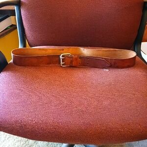 Vintage Western Genuine All Leather Belt